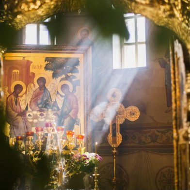 Молебен святым