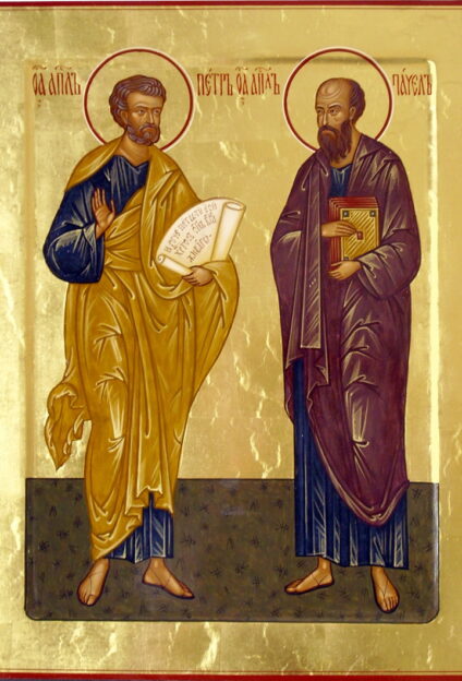 Славных и всехвальных первоверховных апостолов Петра и Павла (67). (Великий недвунадесятый непереходящий праздник)