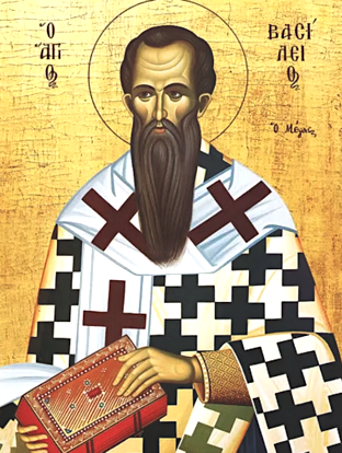 Память святителя Василия Великого, архиепископа Кесарии Каппадокийской (379)