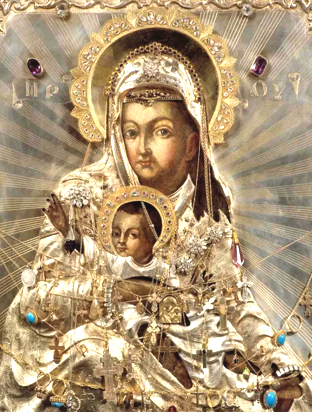 Икона Богородицы Милостивая (Икона Божией Матери, именуемая «Милостивая», (Киккская)