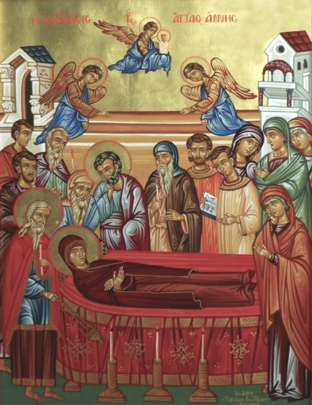 Успение праведной Анны, матери Пресвятой Богородицы