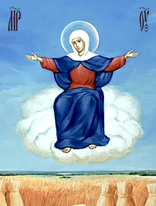 Иконы Божией Матери «Спорительница Хлебов» (XIX)