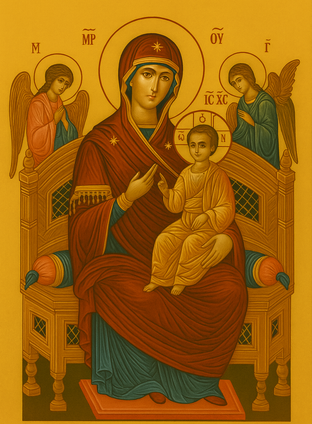 Икона Божией Матери Всецарица