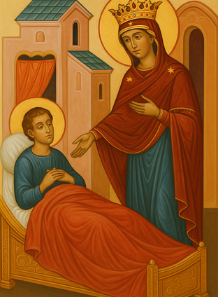 Икона Божией Матери Целительница