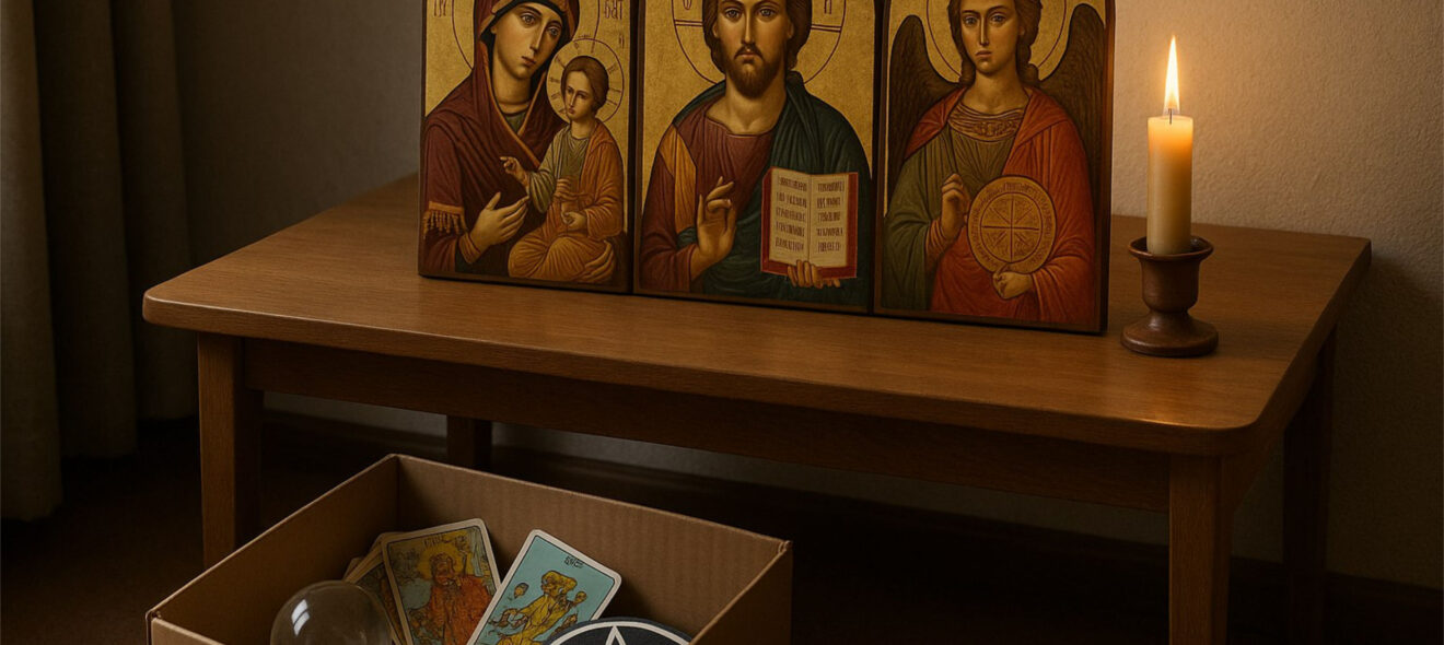 Молебен для защиты о пострадавших от всякого колдовства, колдунов, магов, экстрасенсов, бабок, целителей, порчи, сект