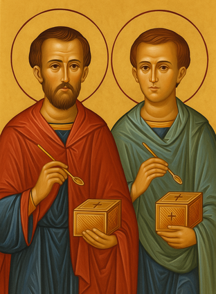 Святые мученики бессребреники Косма и Дамиан Римские: небесные целители и покровители медиков