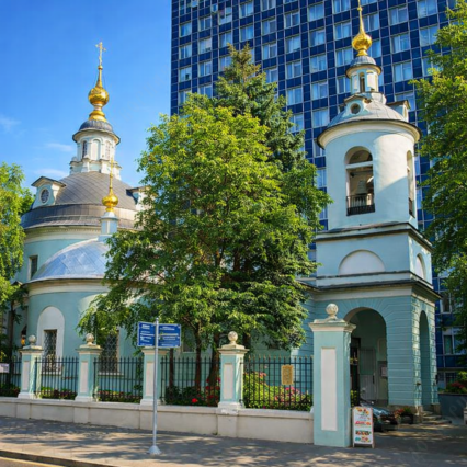 Храм свв. бесср. Космы и Дамиана на Маросейке, г. Москва