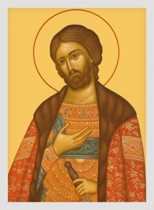 Святой благоверный князь Александр Невский (в схиме Алексий)
